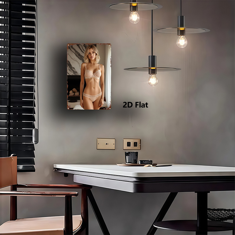 2D Flat Metal Sign - Sexy Woma - Home Bar And Restaurant review and price