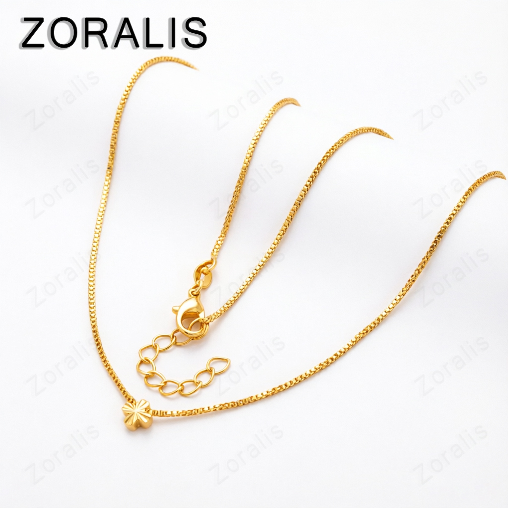18K Gold Small Cross Pendant N - Bar Cart Gold review and price