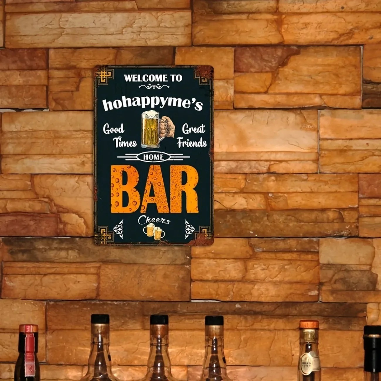 1pc Customizable Vintage Metal - Home Bar Signs review and price