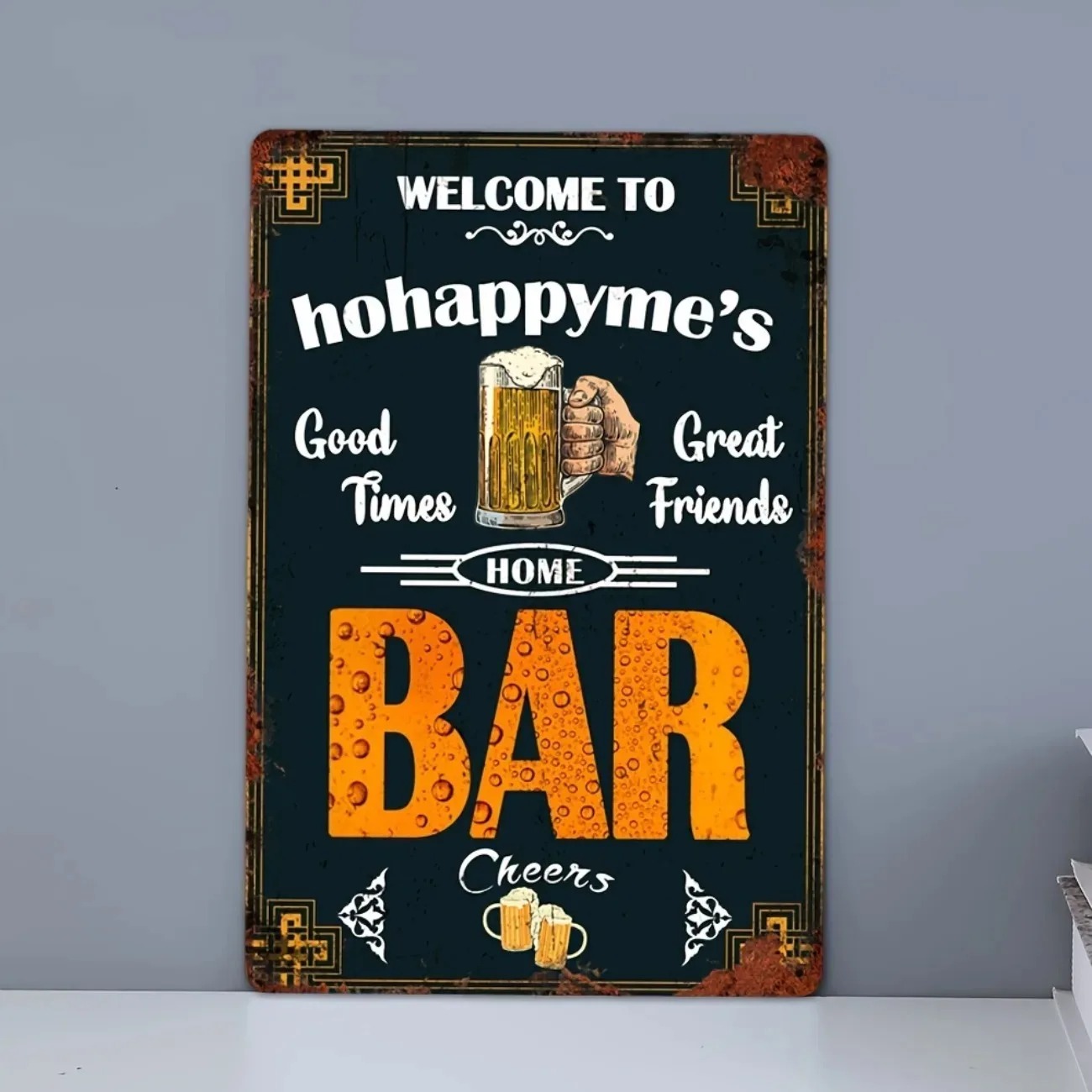 1pc Customizable Vintage Metal - Home Bar Signs review and price