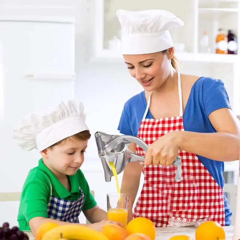 Manual Juice Squeezer Aluminum - Citrus Juicer Bar review and price