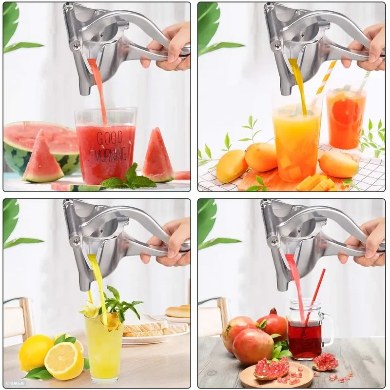 Manual Juice Squeezer Aluminum - Citrus Juicer Bar review and price