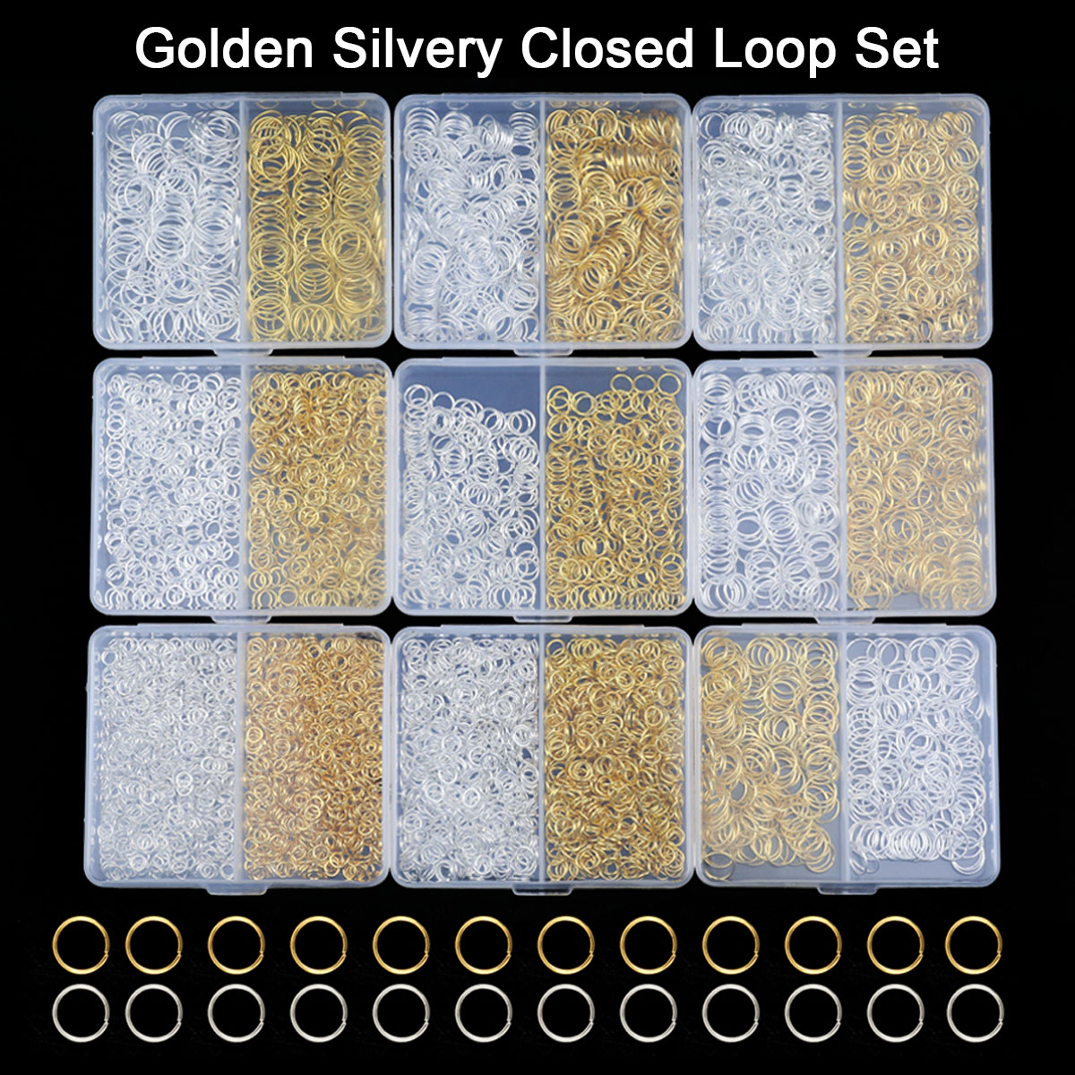 Boxed 4/5/6/7/8/10mm Gold Colo - Bar Cart Gold review and price