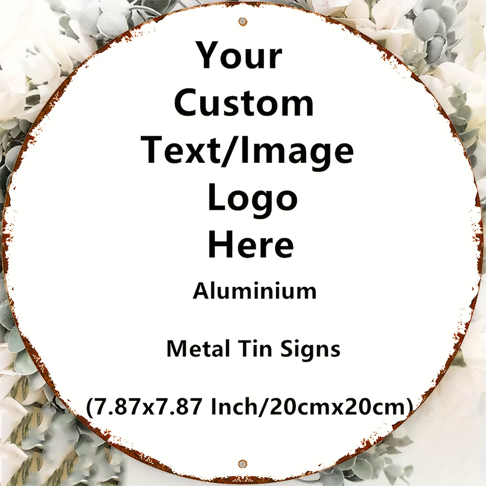 Custom Round Vintage Metal Tin - Home Bar Signs review and price
