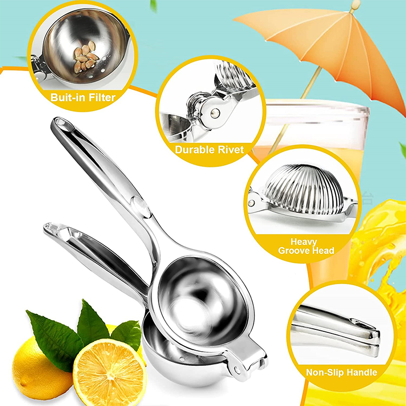 Manual Lemon Squeezer Zinc All - Citrus Juicer Bar review and price