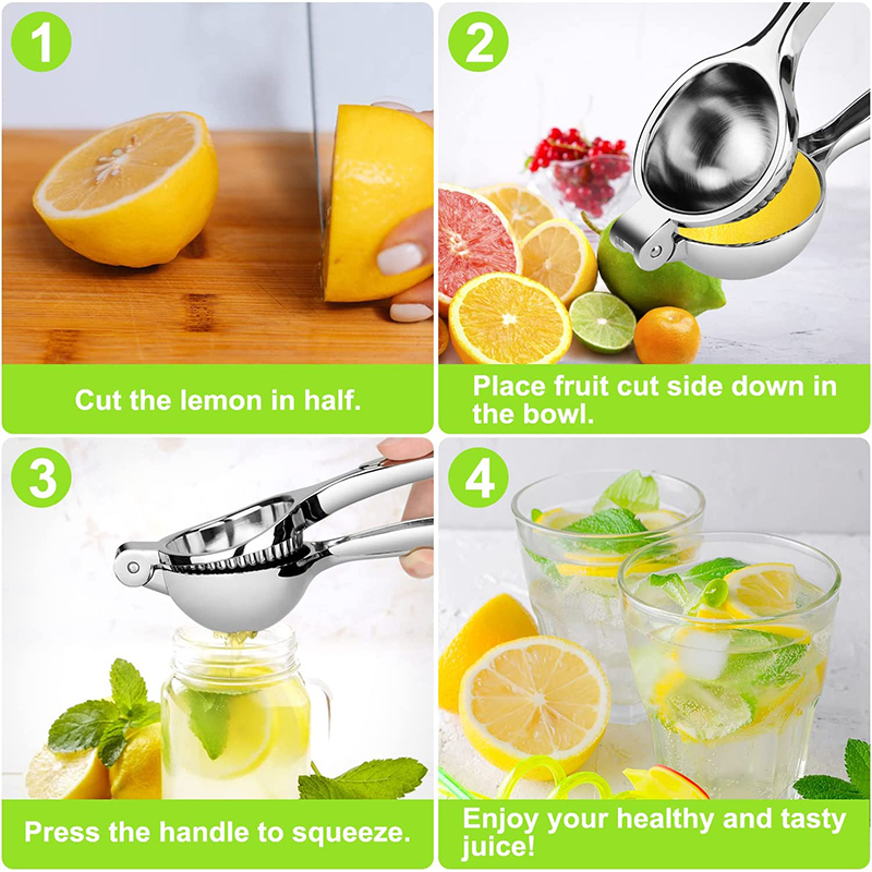 Manual Lemon Squeezer Zinc All - Citrus Juicer Bar review and price