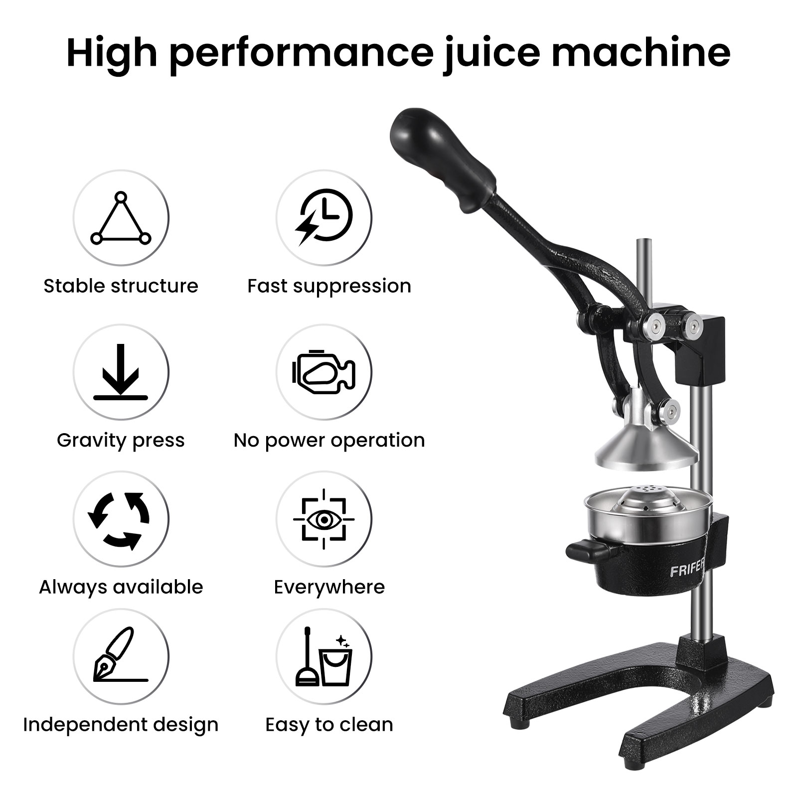 Lightweight stainless steel ma - Citrus Juicer Bar review and price