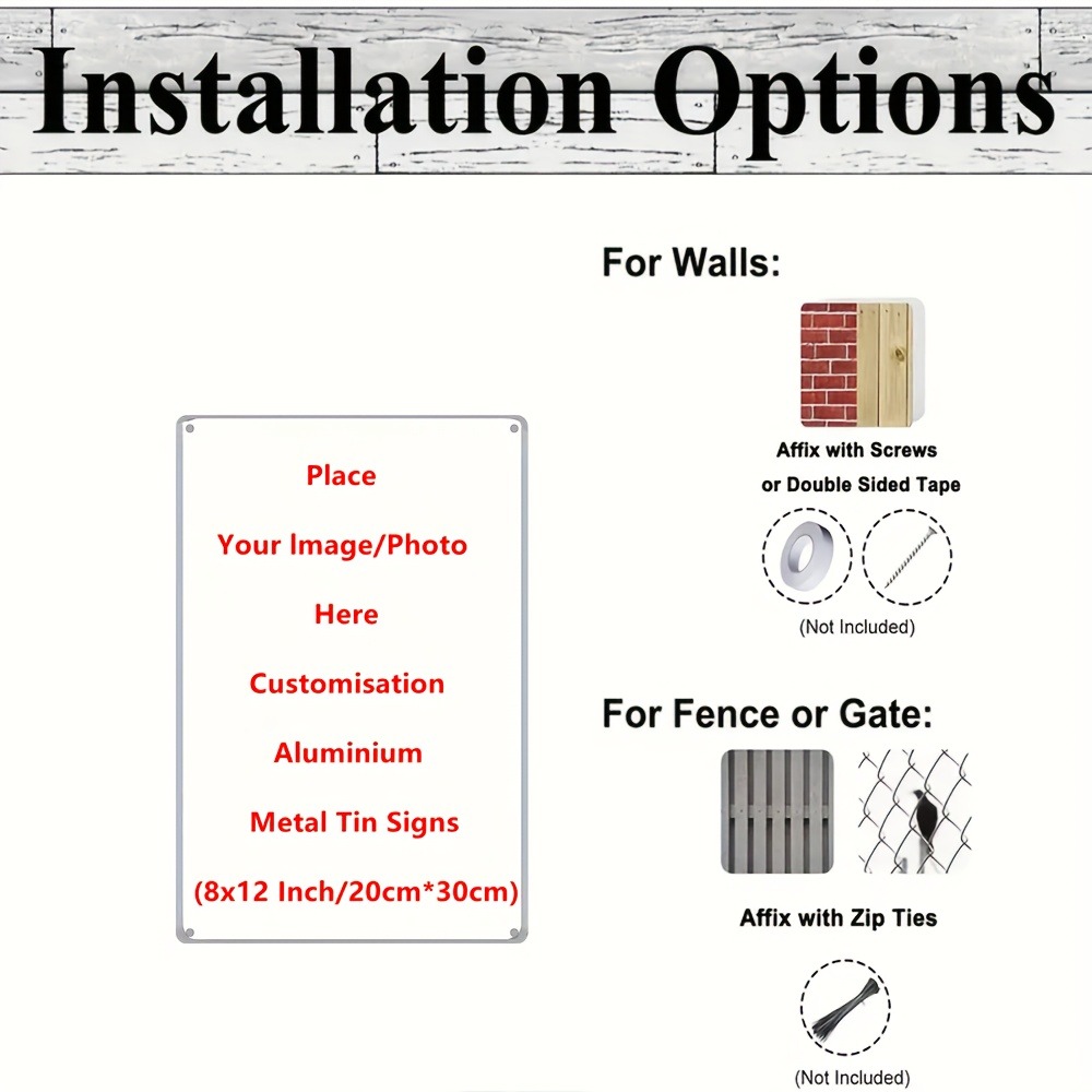 1pc Custom Aluminum Tin Sign 8 - Home Bar Signs review and price